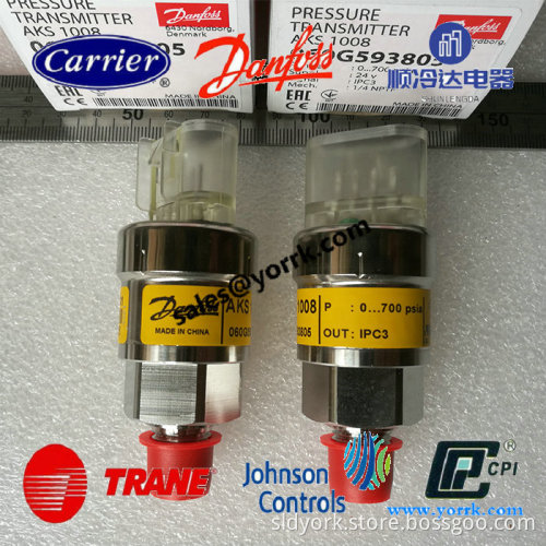 TRANE refrigeration compressor chiller parts AKS1008 pressure transducer TDR00369